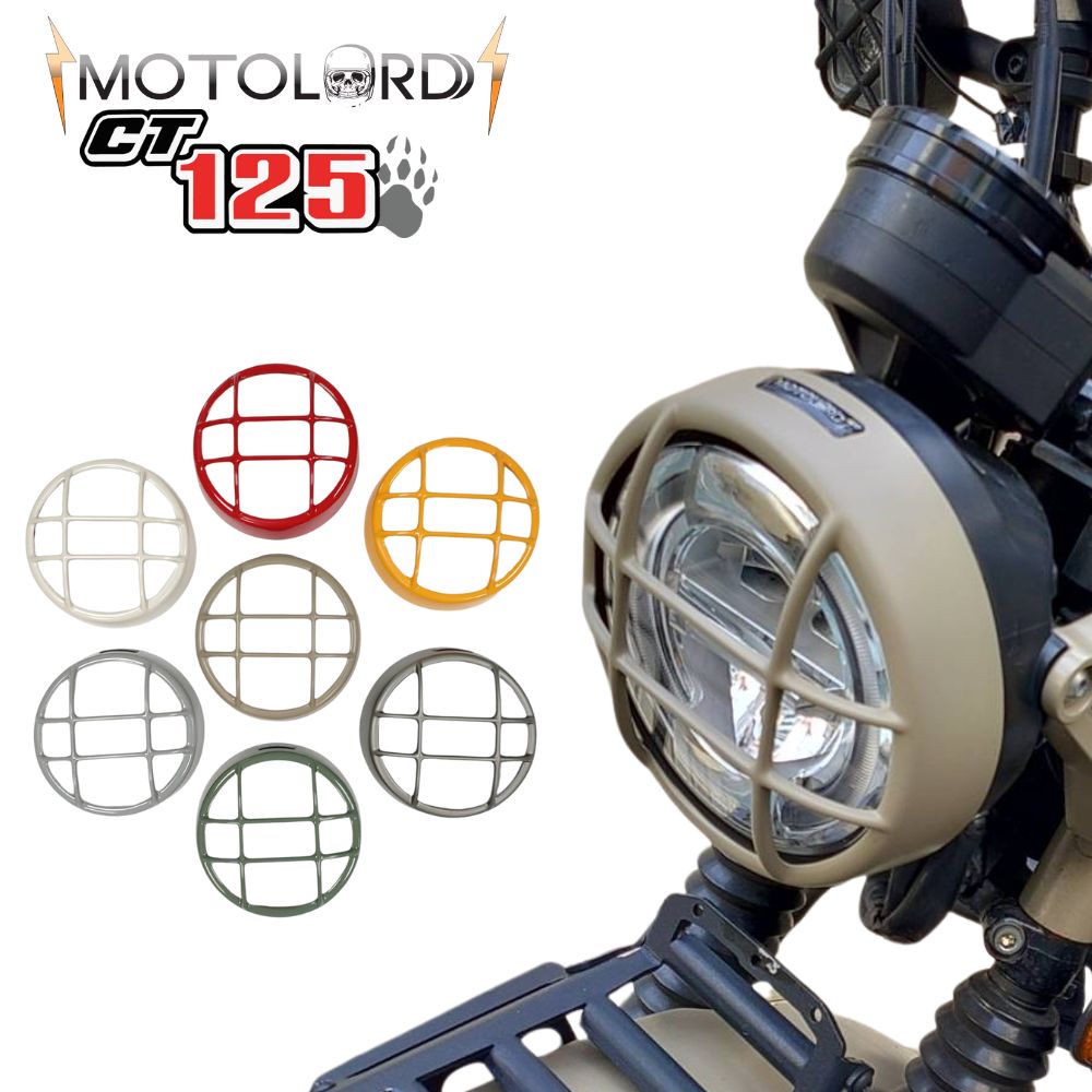 ホンダ ハンターカブCT125用ヘッドライトガード モトロード
