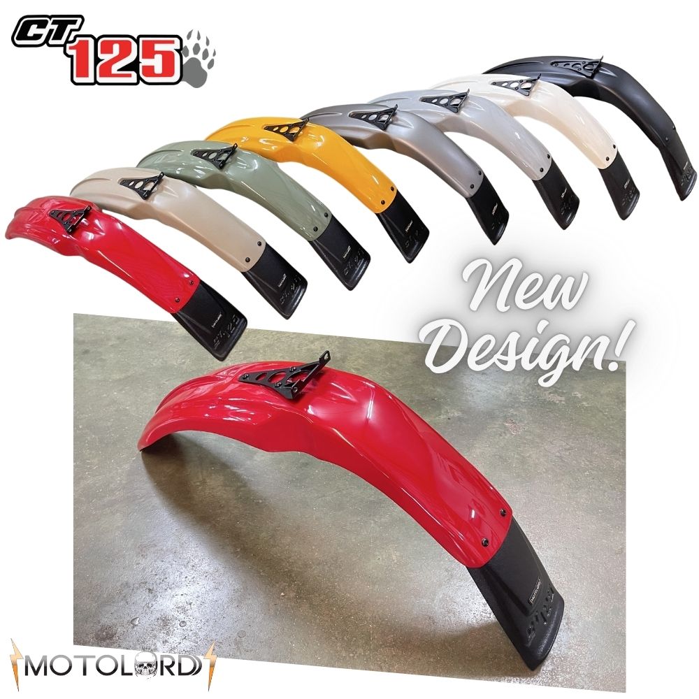 MotolordD ホンダ ハンターカブ CT125用 モタードフェンダーV2