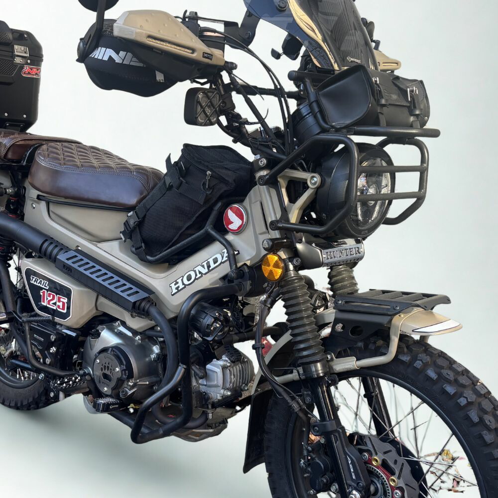 MotolordD HONDA CT125 ハンターカブ Bow Tie V2 フロントエンブレム