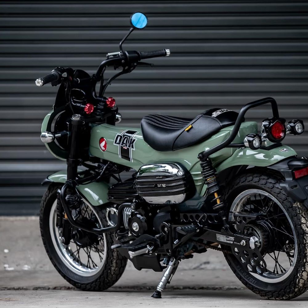 ホンダ（HONDA） ダックス125 ST125用フレームボディカバー グリーン