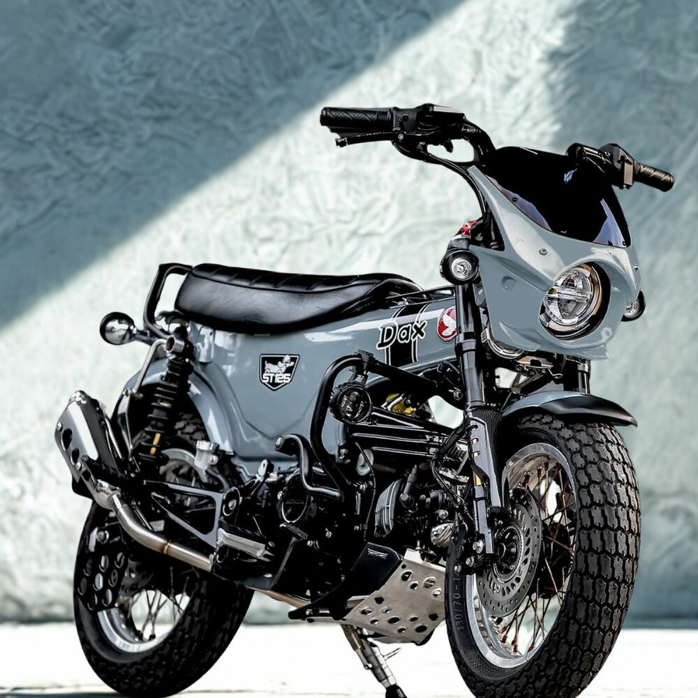 MotolordD HONDA DAX125 専用 ヘッドライトカウル M2 ビキニカウル