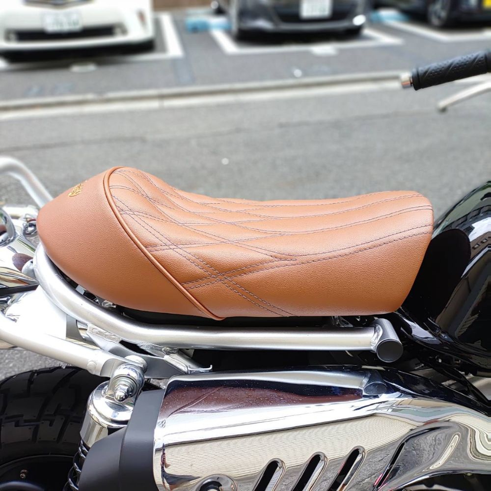 【たけぼん】ホンダ　モンキー　シート　純正シート　ブラウン　レザー モンキー125 シート ブラウン」の人気商品一覧 | 安い商品を通販
