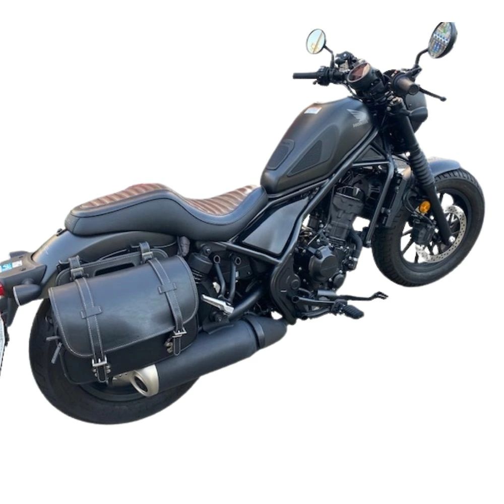 ホンダ レブル250/500交換用ダブルシート /モトロード(V4 ブラウン