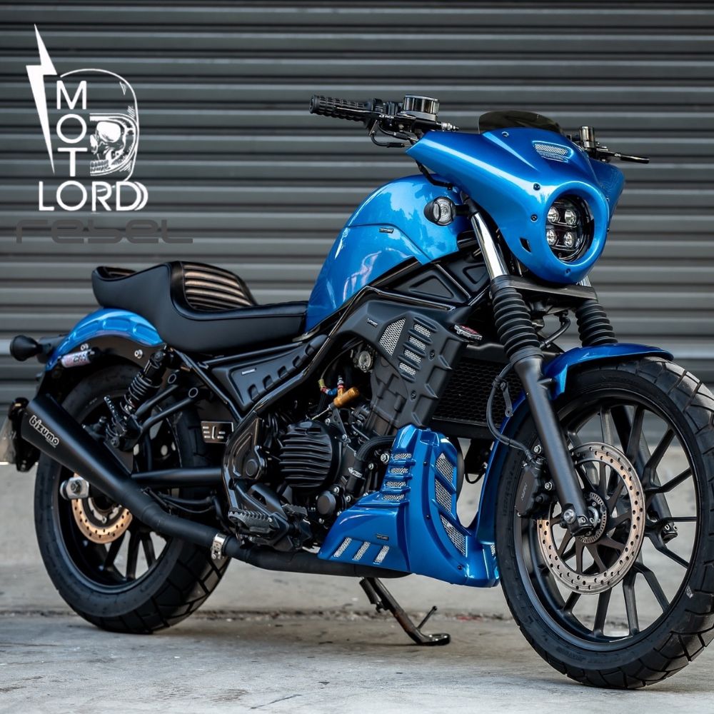 ホンダ レブル250※新型レブルもOK※ブルー 5点セット Honda Rebel250/500 ”Easy to Change the Color  ”Set【Blue】 MotolordD MC49 : mtld-rebel-046 : SmartSmokers - 通販 -  Yahoo!ショッピング