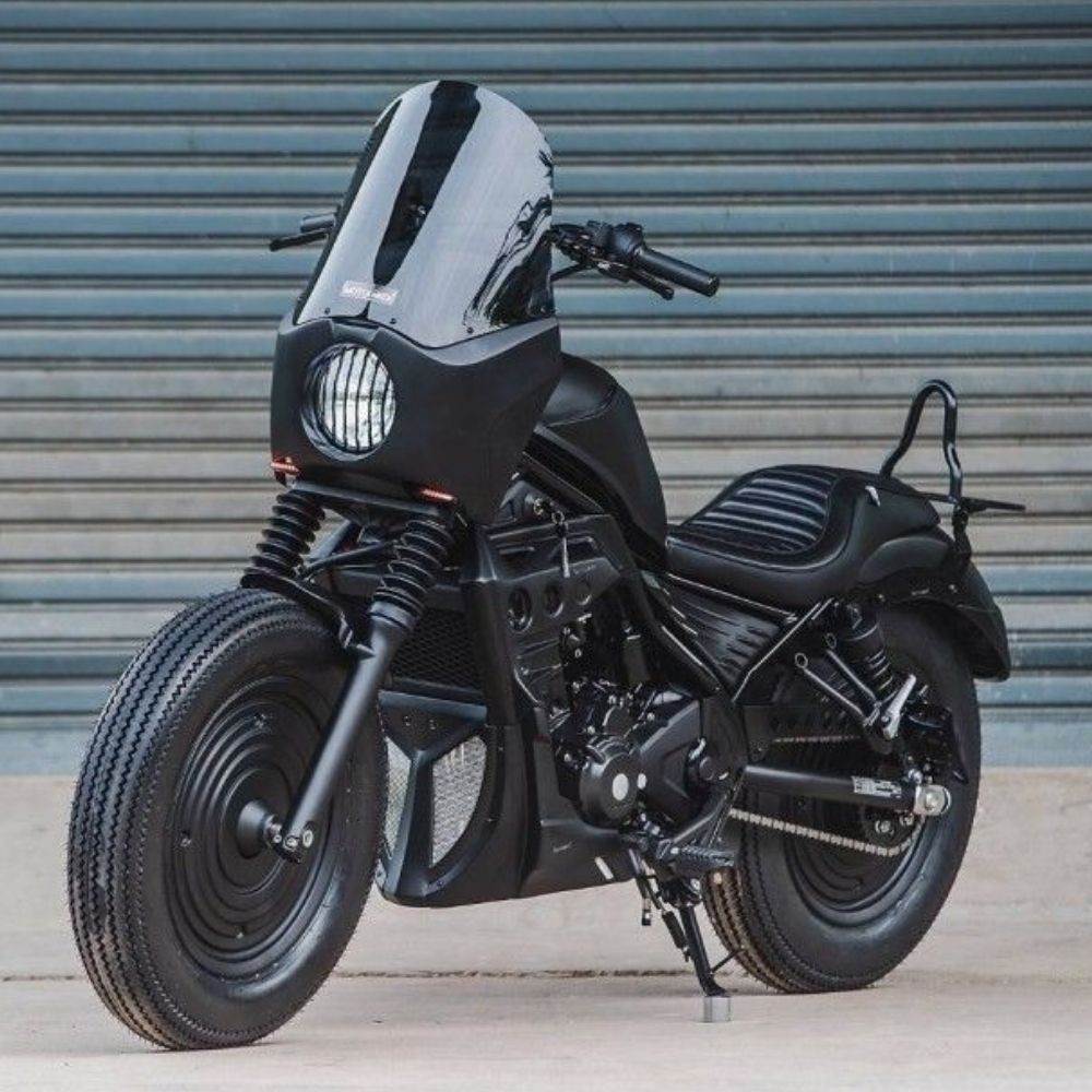 ホンダ レブル250/500 ヘッドライトカウル/ウインカーライト付き