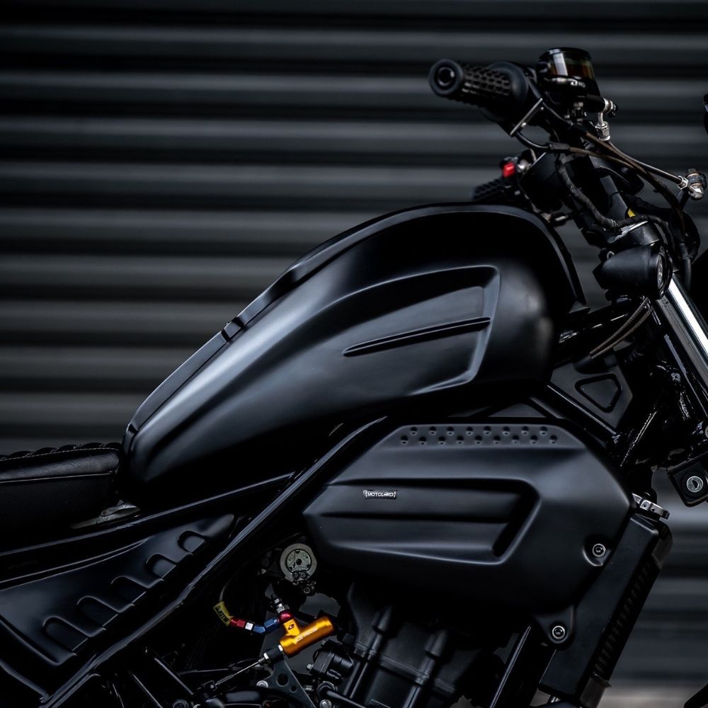 MotolordD ホンダ レブル250/500 タンクカバー / Fuel Tank Cover M3