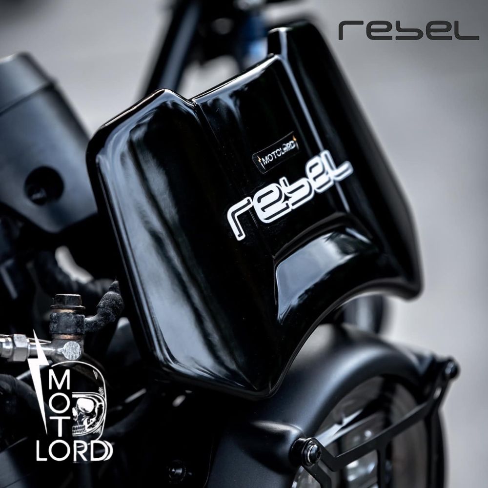Rebel250　レブル250　用 メーターバイザー 風防 ホンダ レブル250/500用メーターバイザー / MotoLordd Meter Visor