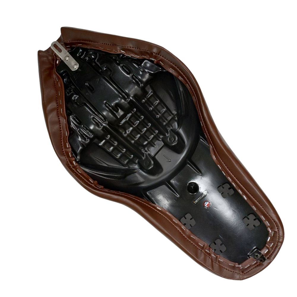 ホンダ レブル250/500ダブルシート /モトロード(V4 ブラウン) Amazon | MotoLordD ホンダレブル250/500用ダブルシート
