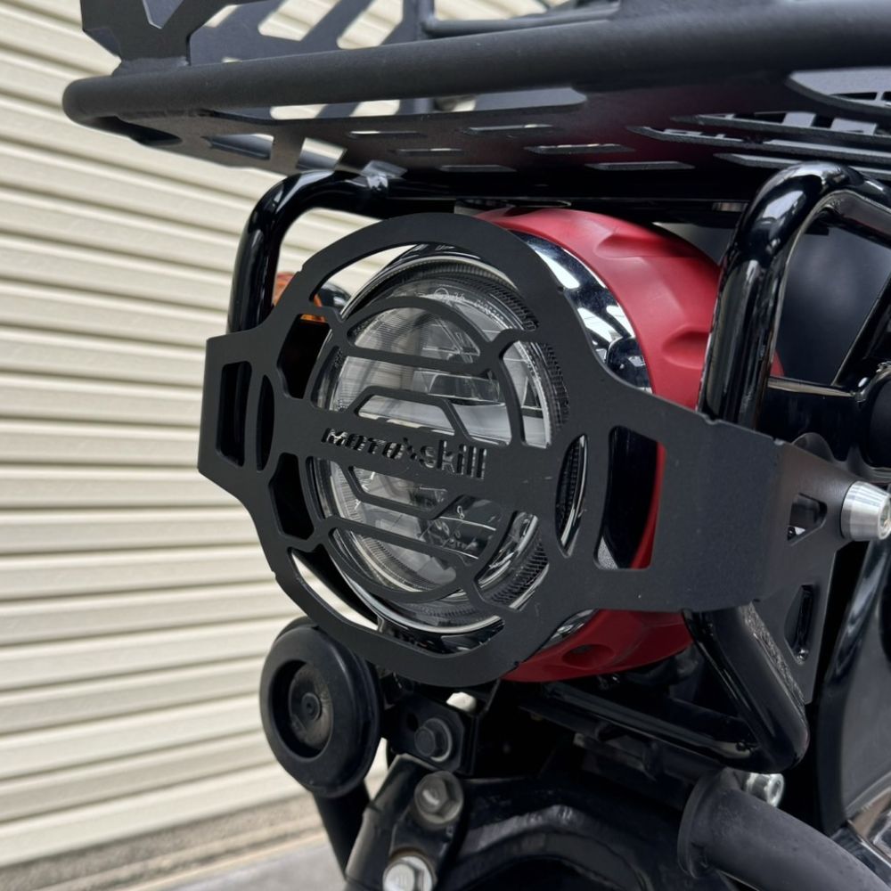 クロスカブ モートースキール CC110用ヘッドライトガード V2