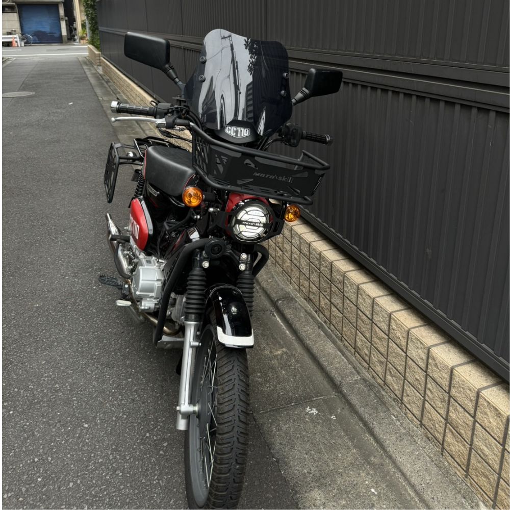 クロスカブ モートースキール CC110用ヘッドライトガード V2