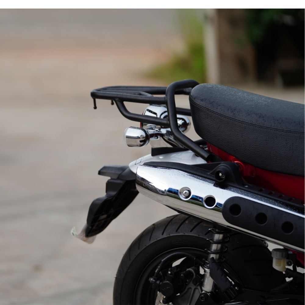 ホンダ（HONDA） モートースキール ダックス125用 リアキャリア/艶消し