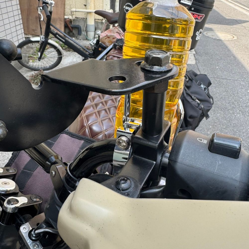 Morin Racing 汎用品 22.2ミリバー用アルミ軽量ドリンクホルダー