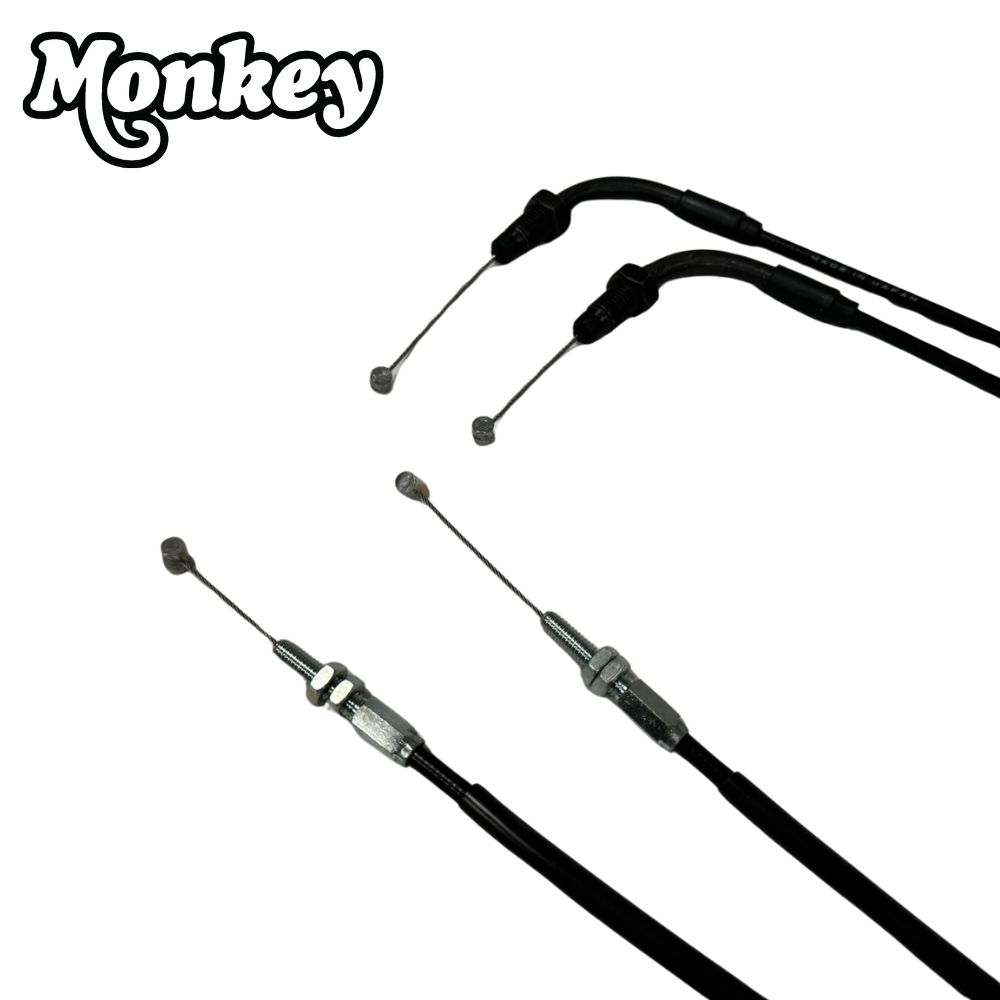 モンキー HONDA 5速Monkey125用デュアルスロットルケーブル 10cm/20cm