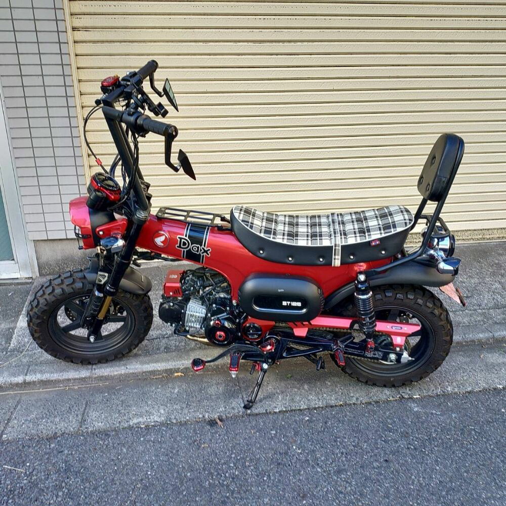 ホンダ（HONDA） ダックス125用交換シート タックロール グレー
