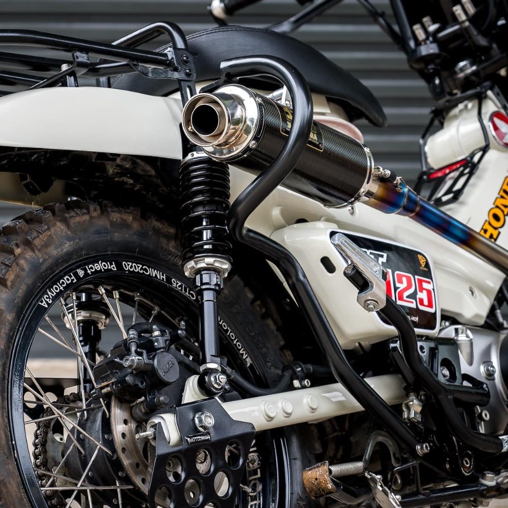 ホンダ ハンターカブ用マフラーガード HONDA MotolordD CT125 ホンダ ハンターカブ用マフラーガード HONDA MotolordD CT125