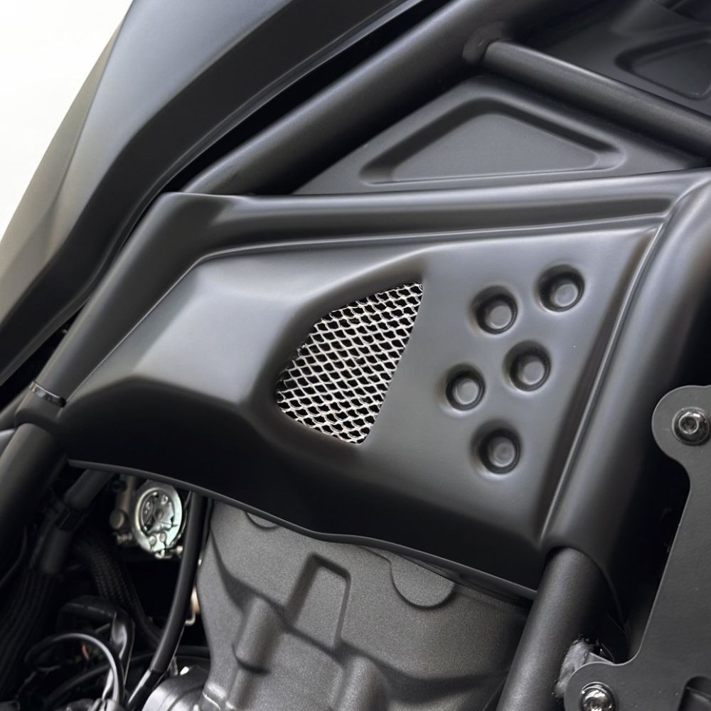 RB0205 Diabolus ホンダ レブル250用エンジンサイドカバー 左右セット