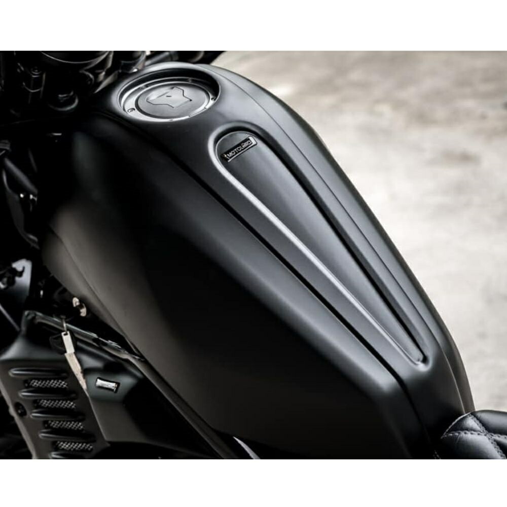 ホンダ レブル250/500 タンクカバー /モトロード Honda Rebel CMX 300 500 Fuel Tank Cover V4  MotoLordd