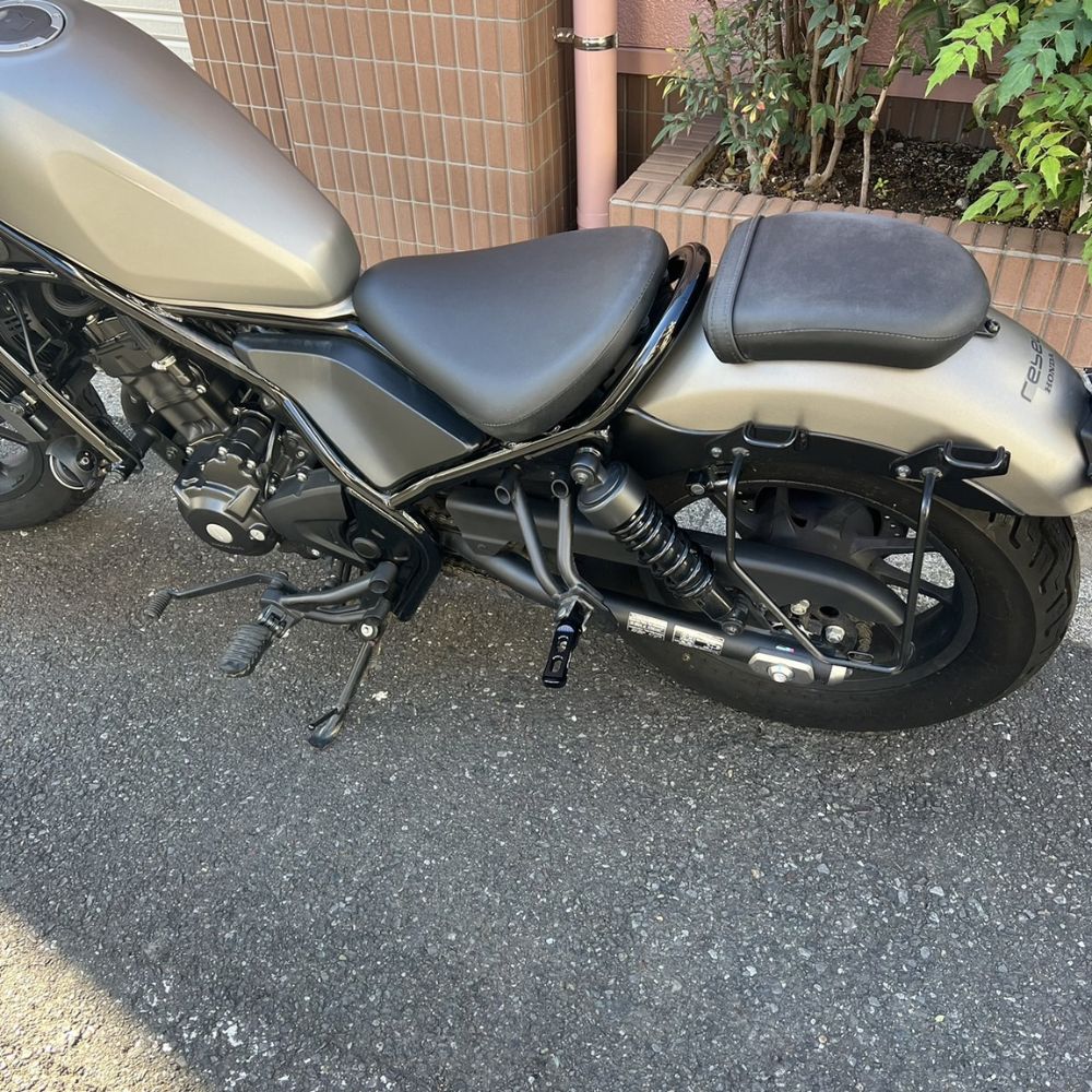 FAKIE ホンダ レブル250/500 リアフットペグ/ タンデムステップ Honda