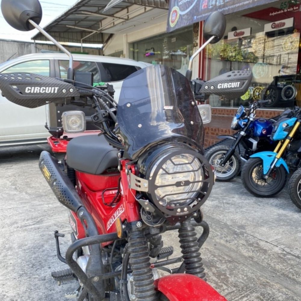 Revolution ホンダ ハンターカブCT125/Monkey125用 ヘッドライトガード アルミ軽量モデル/Honda Monkey 125  CT125 Light Guard Cover Grill JA55 :revolution-guard:SmartSmokers - 通販 -  Yahoo!ショッピング