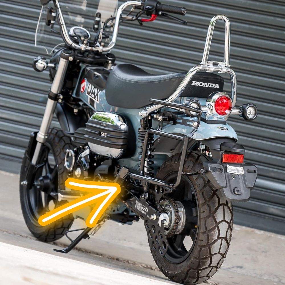 モトロード ホンダ ダックス125 用 サイドラック/ MOTOLORDD HONDA