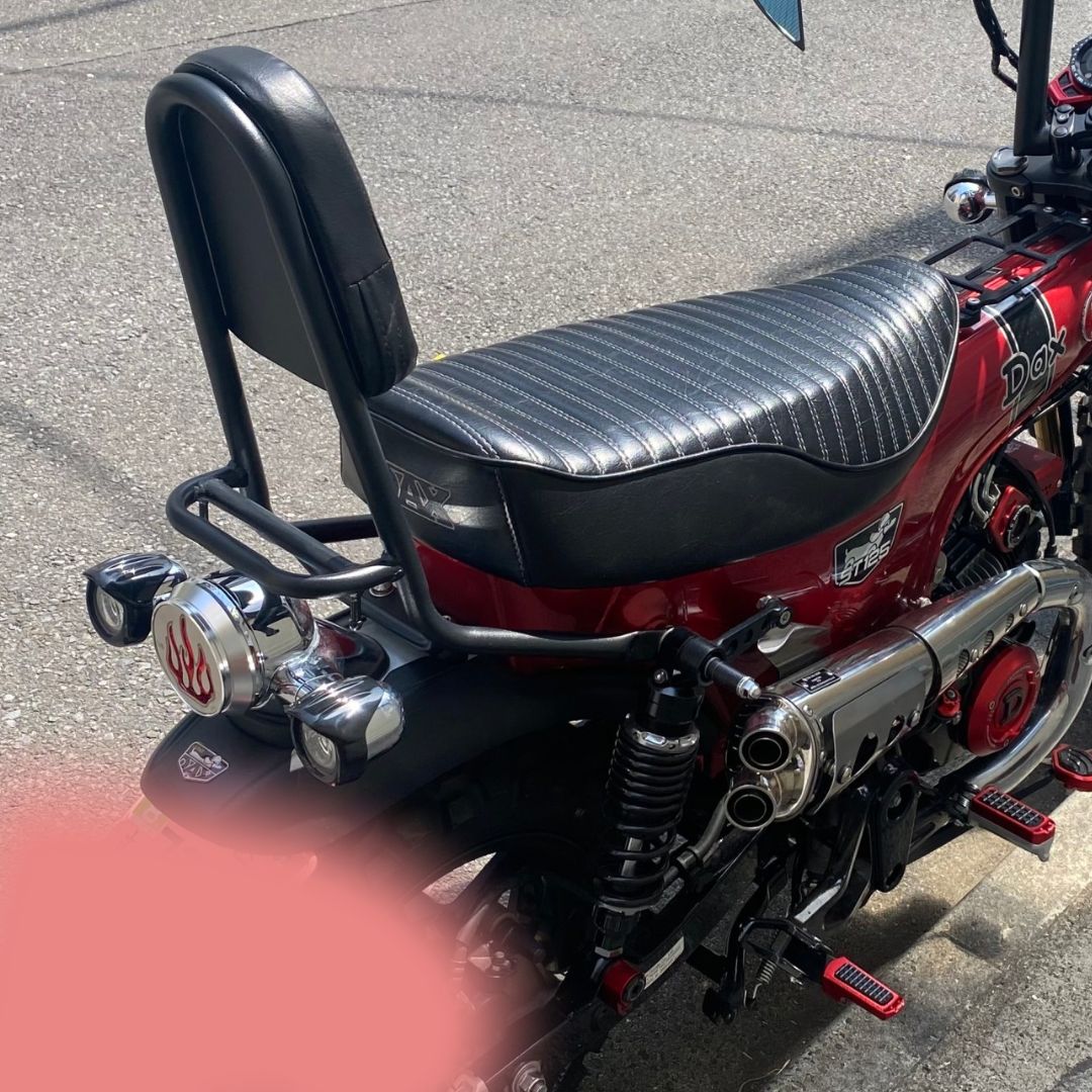ダックス125 初代ダックス風テールランプ - 折りたたみ自転車で