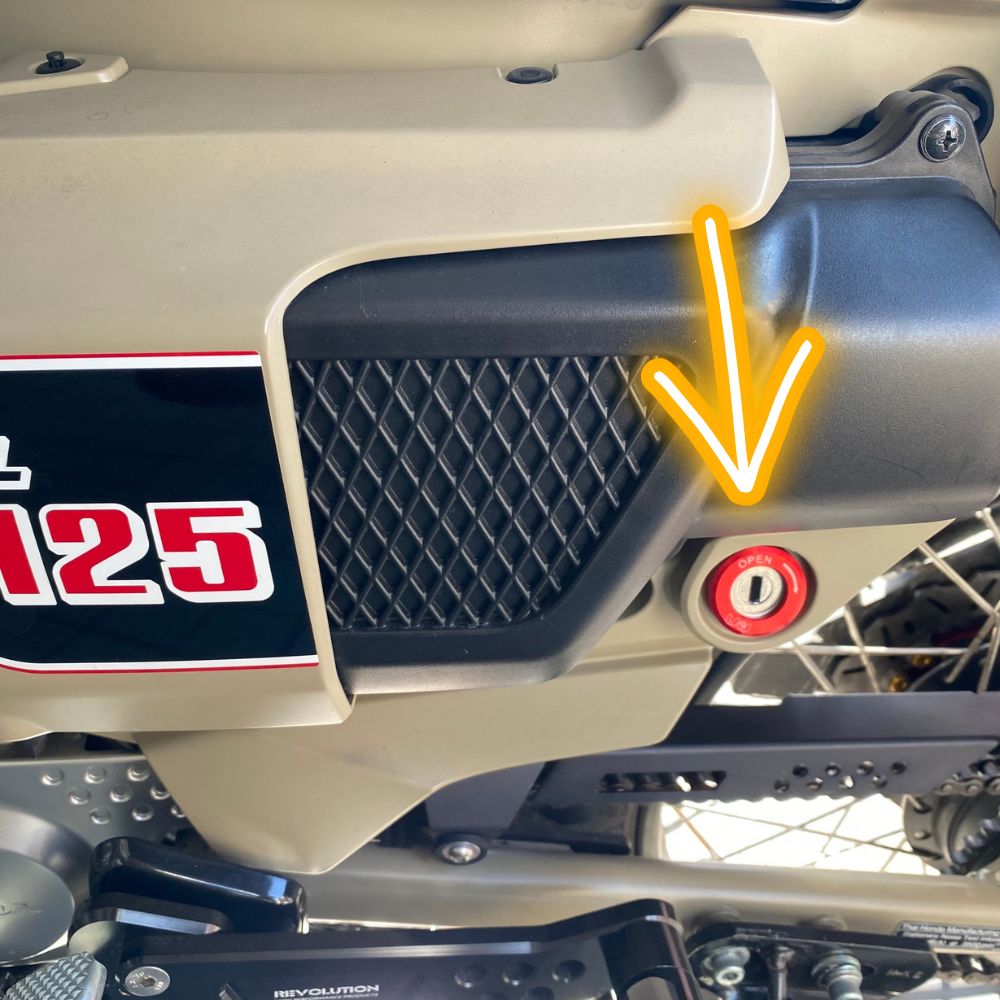 ホンダ ハンターカブ CT125/モンキー Monkey125 サイドキー ホンダ ハンターカブ CT125/モンキー Monkey125 サイドキー