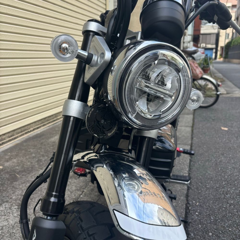 モンキー UDOM KARNCHANG ホンダモンキー125 ホーンカバーガード[Black