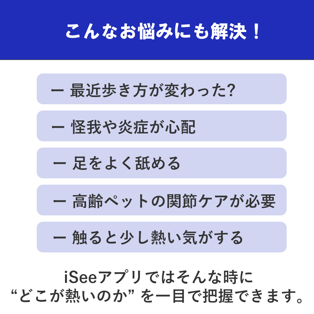 ペット用 温度計 体温計 モバイル赤外線サーマルカメラ  TC01A / TC01Bの画像