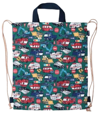 Kids Foret（キッズフォーレ） ナップサック ナップザック 恐竜 働く車