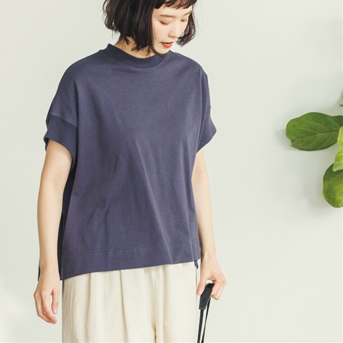 Tシャツ 半袖 レディース ス 綿 ヘビーウェイト 春 夏 シンプル プルオーバー 半袖tシャツ シンプル ゆったり クルーネック フレンチ tシャツ レディース 半袖 無地 コットン 綿100% ヘビーウェイト