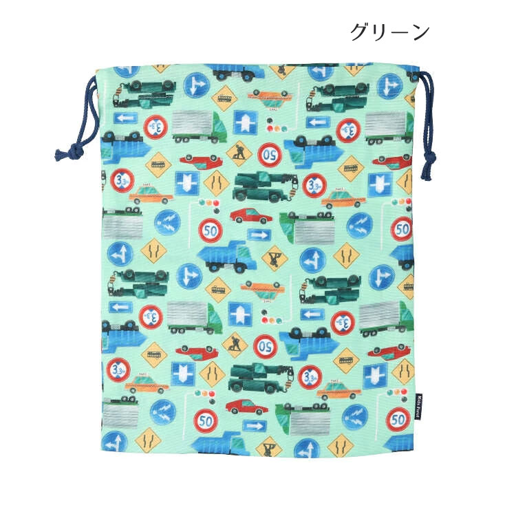 Kids Foret（キッズフォーレ） 巾着袋 体操袋 Lサイズ 入園入学 旅行