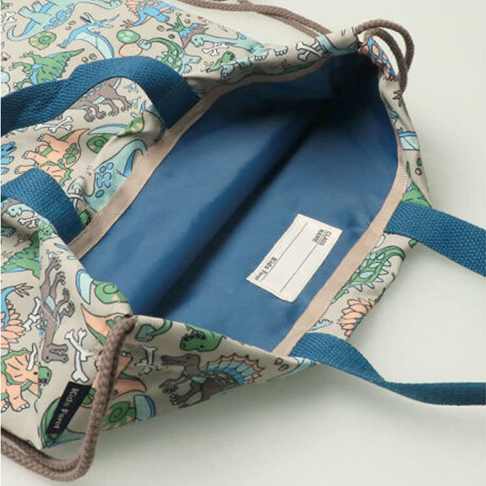 Kids Foret（キッズフォーレ） ナップサック ナップザック 恐竜 働く車