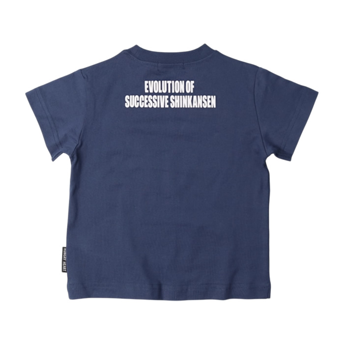 hungry heart（ハングリーハート） JR歴代新幹線電車プリント半袖T