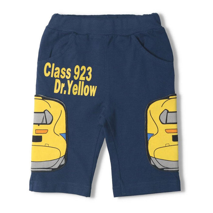 キッズ 子供服 ハーフパンツ 電車 新幹線 半ズボン スウェット
