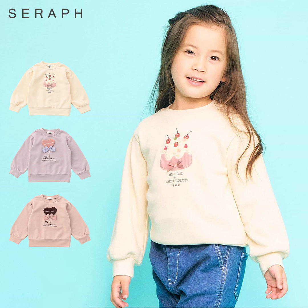 Seraph（セラフ） 20%オフ セール モチーフトレーナー 裏毛 あったかい