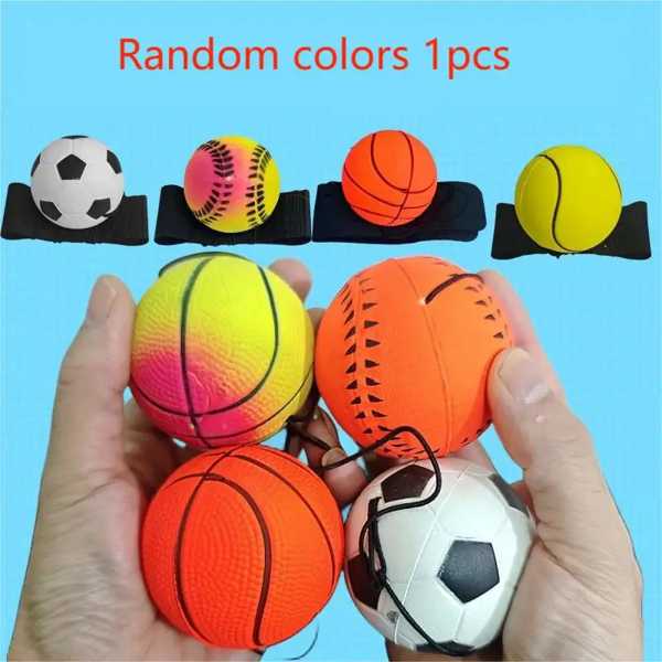 子供用スポンジ付きゴム製ハンドボール 1ユニット スポーツ