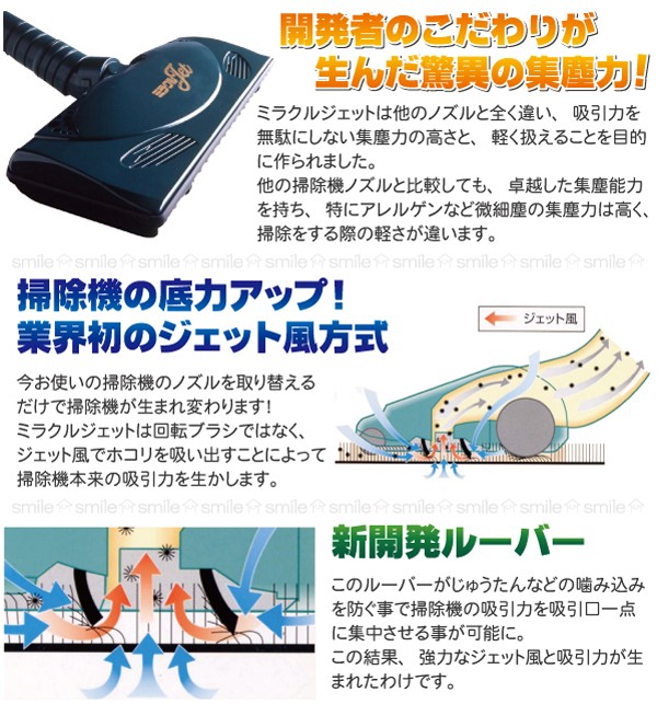 「在庫処分」ミラクルジェット 「送料無料」「SHAM3プレゼント」 : 500-4904702800059 : 住マイル - 通販 -  Yahoo!ショッピング