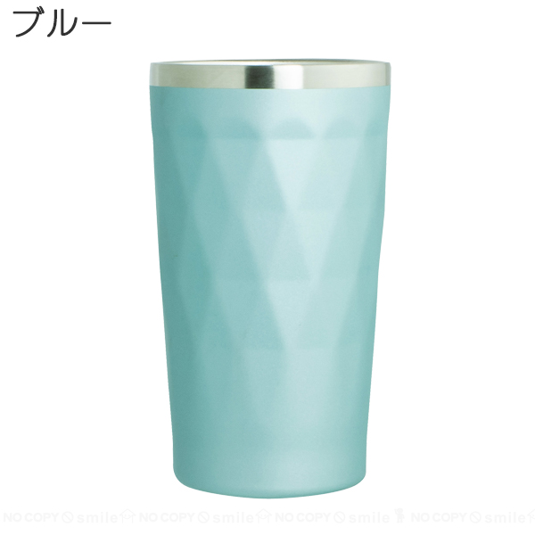Lus-cube ステンレスタンブラー 400ml / 真空 二重構造 タンブラー