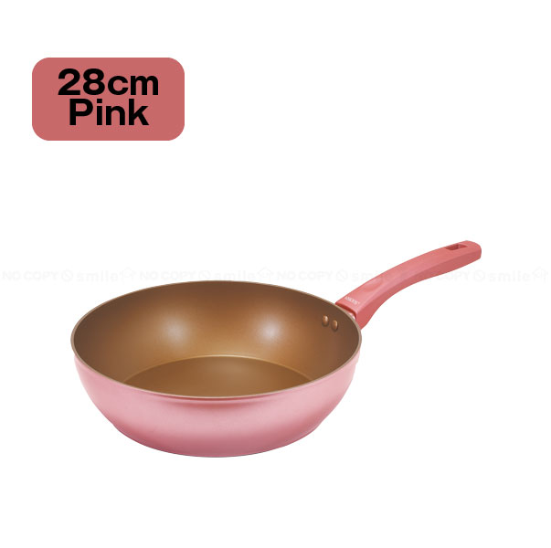 パール金属 VISIONS GOLD Coating IH対応ディープパン 28cm