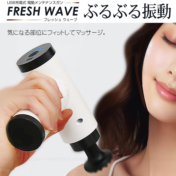 トレードワン USB充電式 電動メンテナンスガン フレッシュウェーブ