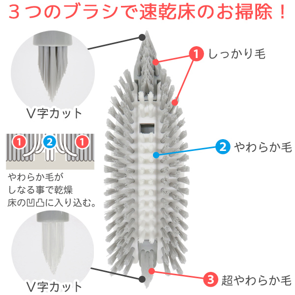 シリコン製 各種 26個　すき間掃除　ブラシ コンパクト 東和産業 ジョイントリオすみずみ 浴室ブラシ 32693 「コンパクト便