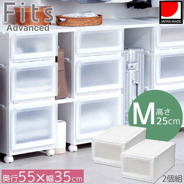 Fits フィッツケース アドバンス クローゼット 55-35M 2個組