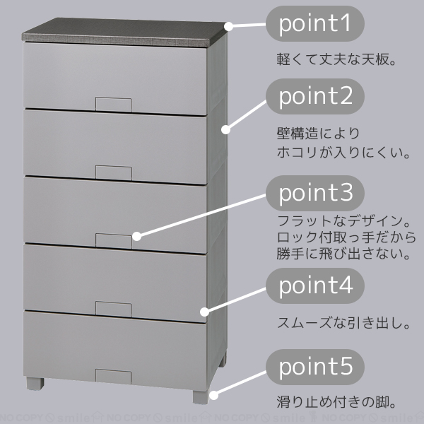 Fits フィッツチェスト フルフラット 5505 / フィッツ チェスト タンス