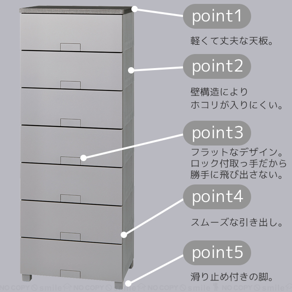 Fits フィッツチェスト フルフラット 5507 / フィッツ チェスト タンス