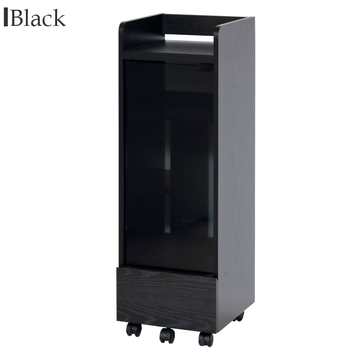 クロシオ ゲーム機ラック キャスター付 「直」/ 木製 ゲーム機 周辺