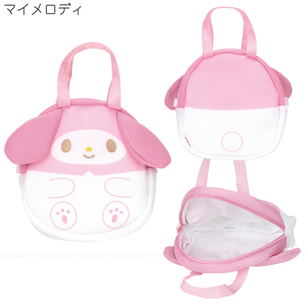 sanrio（サンリオ） ダイカット メッシュ生地トートバッグ 「ゆうパケ