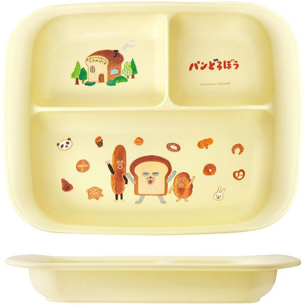 スケーター 抗菌 電子レンジ・食洗機対応 ランチ皿 「ゆうパケ送料無料