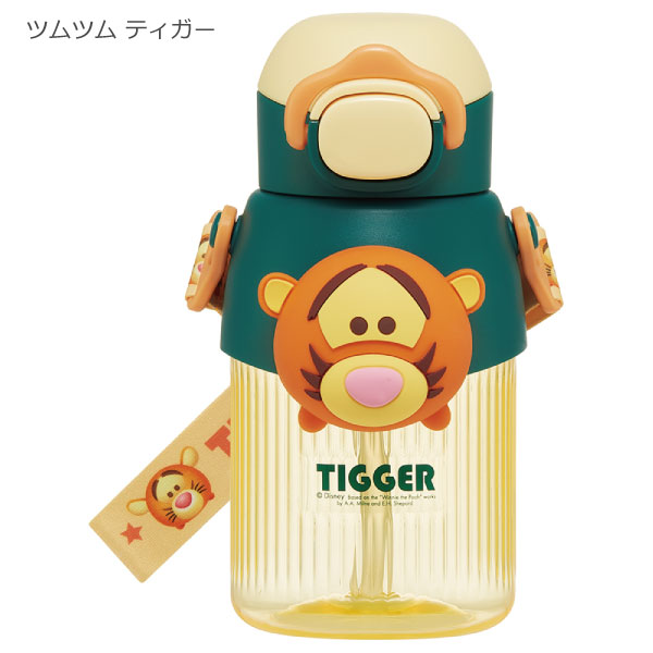 スケーター 立体 マスコット付 ストローボトル 590ml 「送料無料