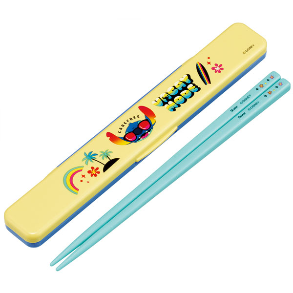 Disney（ディズニー） 抗菌 食洗機対応 音の鳴らない箸・箸箱セット