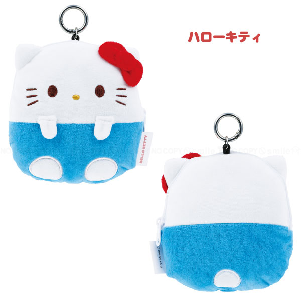 sanrio（サンリオ） リール付きぬいぐるみポーチ 「コンパクト便